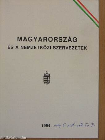 Magyarország és a nemzetközi szervezetek