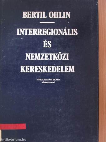 Interregionális és nemzetközi kereskedelem