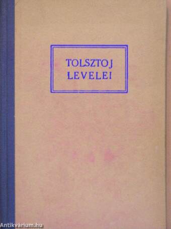 Tolsztoj levelei