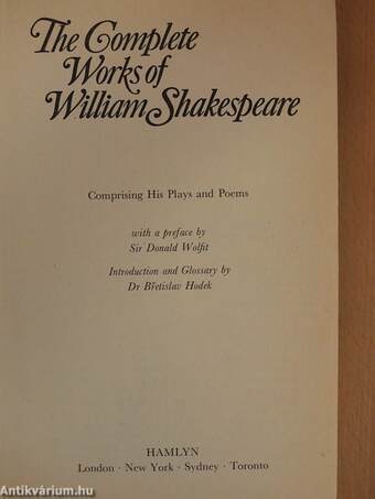 The Complete Works of William Shakespeare