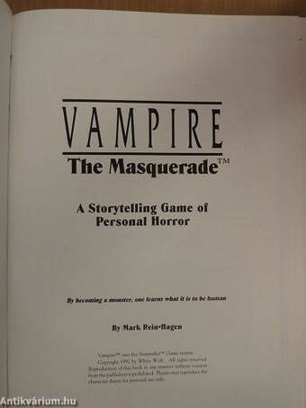 Vampire - The Masquerade