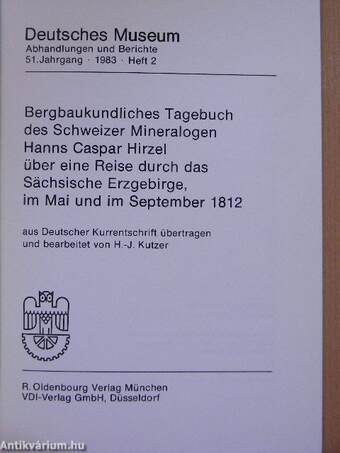 Deutsches Museum Abhandlungen und Berichte 1983/2.