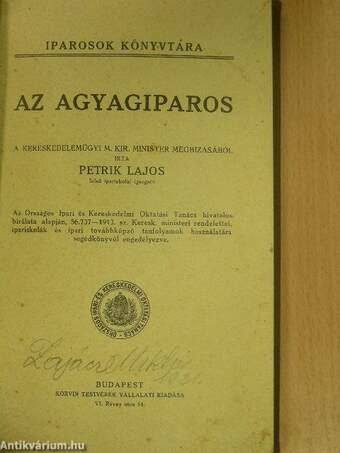 Az agyagiparos