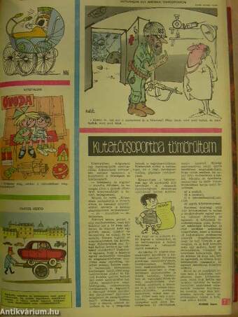 Ludas Matyi 1968. (nem teljes évfolyam)/Csúzli Magazin/Zsákbamacska Magazin