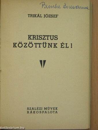 Krisztus közöttünk él