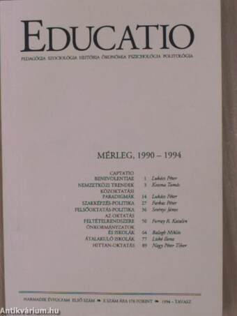 Educatio 1994. tavasz-tél