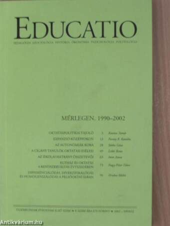 Educatio 2002. tavasz-tél