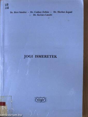 Jogi ismeretek