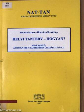 Helyi tanterv - hogyan?