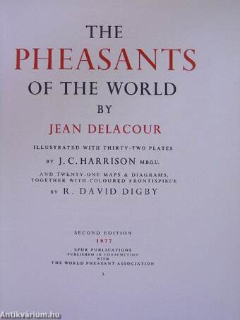 The pheasants of the world