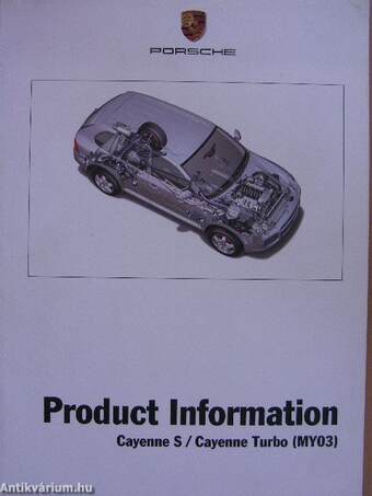 Product information Cayenne S/Cayenne Turbo (MY03)