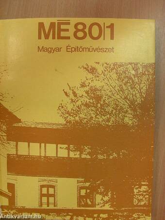 Magyar Építőművészet 1980/1-6.