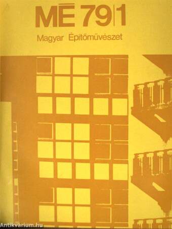 Magyar Építőművészet 1979/1-6.