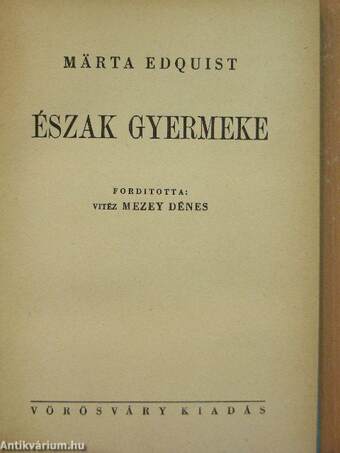 Észak gyermeke