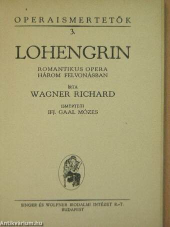 Wagner: Lohengrin