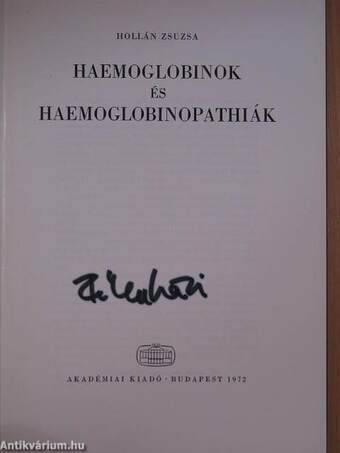 Haemoglobinok és Haemoglobinopathiák