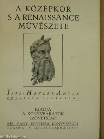 A középkor s a renaissance művészete