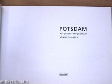 Potsdam aus der Luft fotografiert