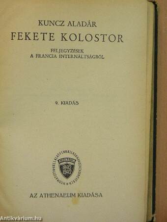 Fekete kolostor I-II.