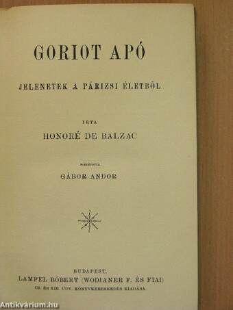 Goriot apó