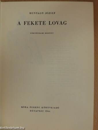 A fekete lovag