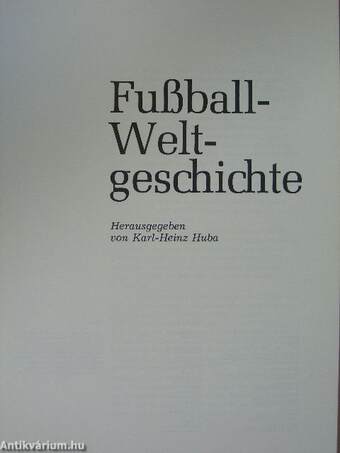 Fußball-Weltgeschichte