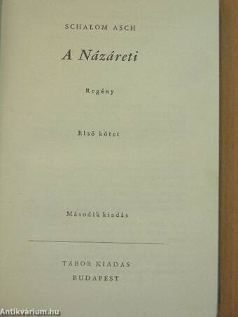 A Názáreti I-III.