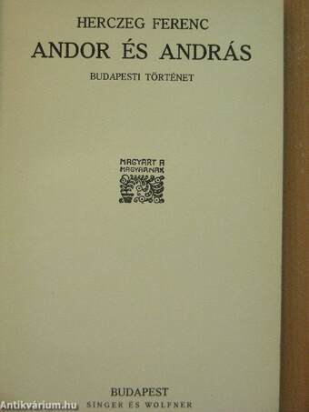 Andor és András