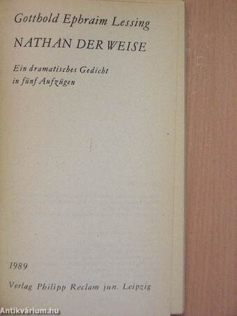 Nathan der Weise