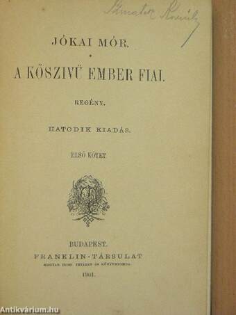 A kőszivű ember fiai I-III.