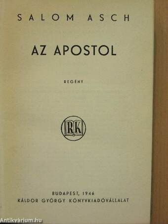 Az apostol