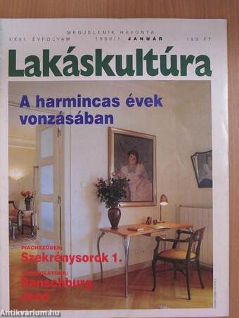 Lakáskultúra 1996. január-december