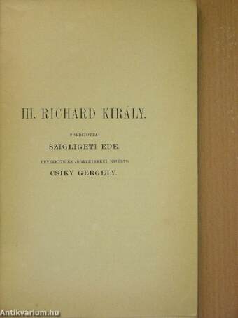 III. Richard király