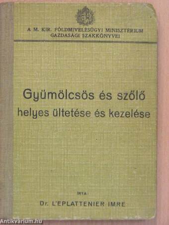 A gyümölcsös és szőlő helyes ültetése és kezelése