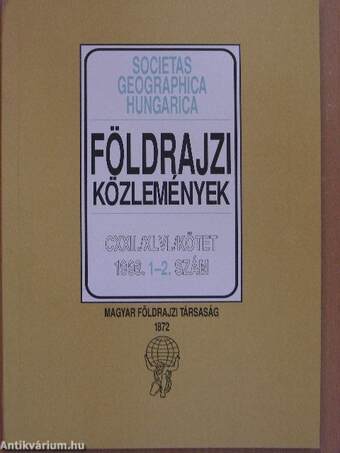 Földrajzi közlemények 1998/1-2.