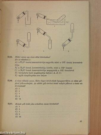 Kémiai feladatok és programok II.