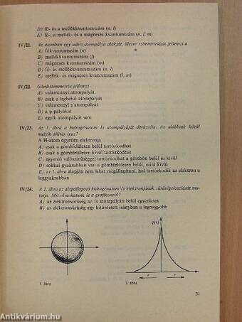 Kémiai feladatok és programok I.