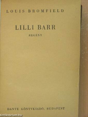 Lilli Barr
