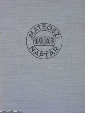 Mateosz naptár 1943