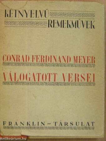 Conrad Ferdinand Meyer válogatott versei