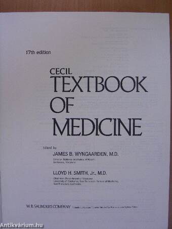 Cecil textbook of Medicine