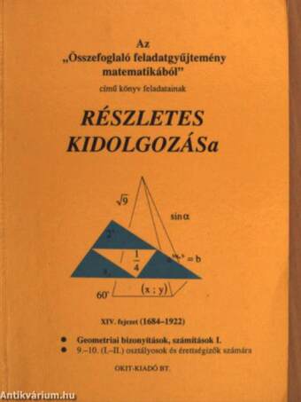 Az "Összefoglaló feladatgyűjtemény matematikából" című könyv feladatainak részletes kidolgozása XIV. fejezet