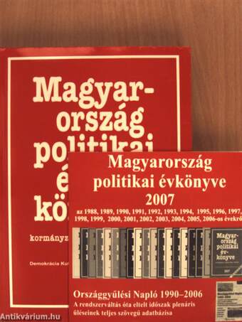 Magyarország politikai évkönyve 2007 I-II. - DVD-vel