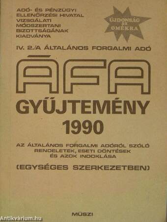 ÁFA gyűjtemény 1990