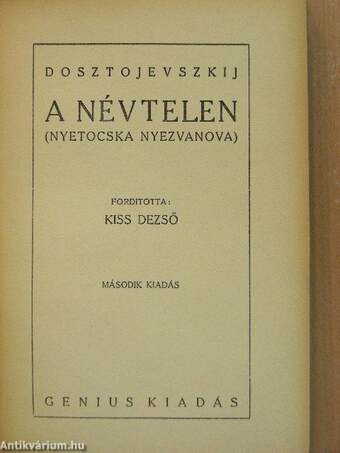 A névtelen