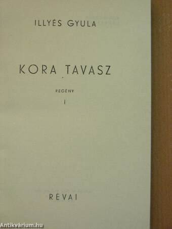 Kora tavasz I-II.