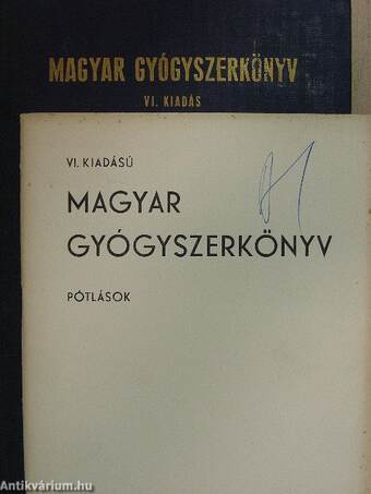 Magyar gyógyszerkönyv 1-3.