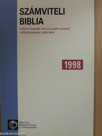 Számviteli biblia 1998
