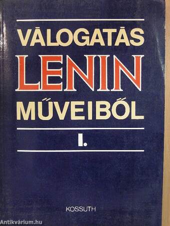 Válogatás Lenin műveiből I-II.