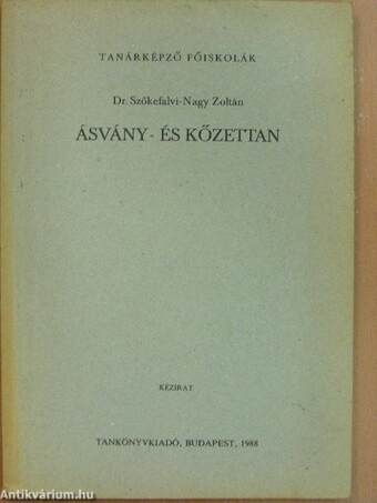 Ásvány- és kőzettan